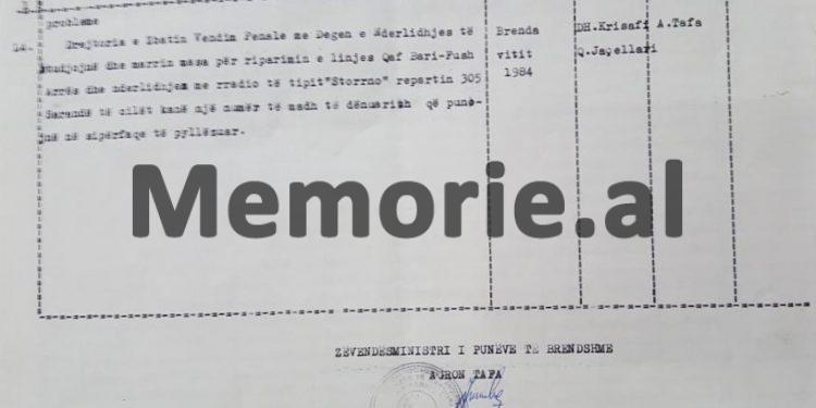 “Të furnizoheni me bomba, gaz lotsjellës, kundragaz e veshje të verdha për të dënuarit, kurse për ushtarët …”/ Udhëzimet e Hekuran Isait pas Revoltës së Qaf-Barit në ’84-ën