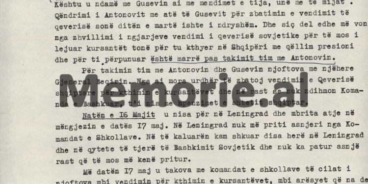 “Sekretari i komitetit të partisë së Leningradit, më tha se Enverin këtu e kanë…”/ Prishja e marrëdhënieve me Bashkimin Sovjetik në ’61-in dhe peripecitë e studentëve shqiptarë