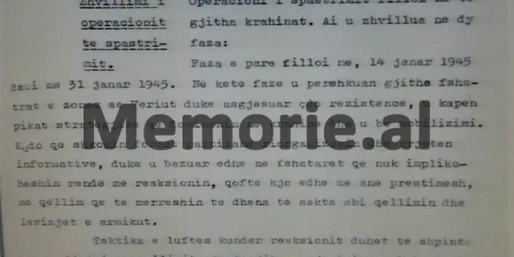 “Si e arrestuam Prek Calin, së bashku me 12 krerët e reaksionit…”/ Ngjarja 14 shkurtit ’45, në arkivat sekrete të Ministrisë së Brendshme