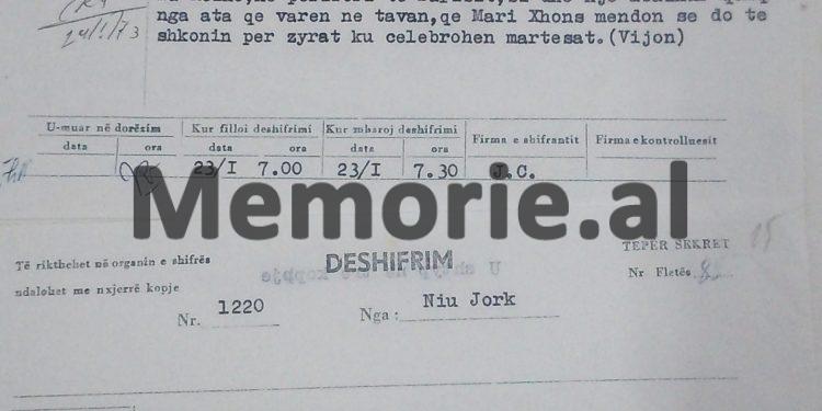 Telegrami i zv/ministrit Reis Malile: “Sekretares së Nolit, mos i ktheni përgjigje, lëreni në heshtje dhe…”/ Korrespodenca ‘Tepër sekrete’ në ’73-in me misionin shqiptar në OKB-së