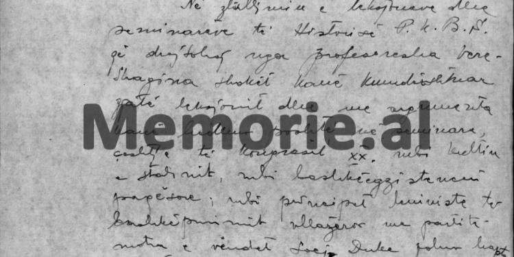 “Sigurimi sovjetik na përgjon kudo dhe shokun tonë Qani Tartale, e kanë fotografuar duke…”/ Relacioni ‘Tepër sekret’ për kontradiktat me Moskën në ’61-in