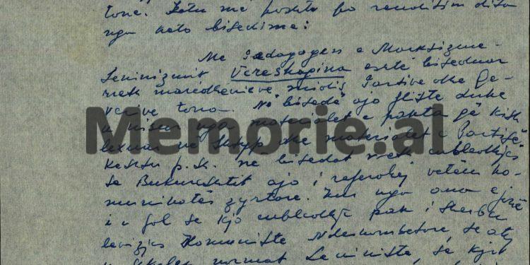 Raporti ‘Tepër sekret’: “Drejtoresha e shkollës, na tha se donte të vinte në Shqipëri me bashkëshortin, që ishte projektues i Pallatit të Kulturës, por…”/ Relacioni për kontradiktat me Moskën në ’61-in