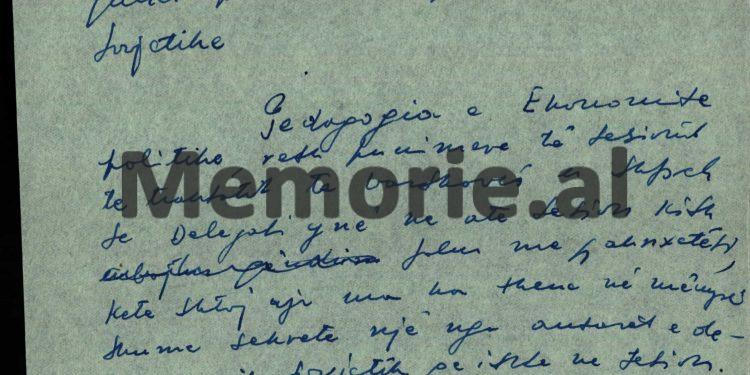 Raporti ‘Tepër sekret’: “Drejtoresha e shkollës, na tha se donte të vinte në Shqipëri me bashkëshortin, që ishte projektues i Pallatit të Kulturës, por…”/ Relacioni për kontradiktat me Moskën në ’61-in