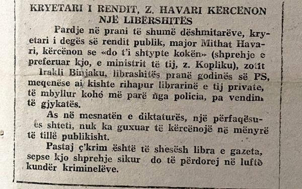 Si e botova para 30 vjetësh gazetën e pavarur “Fjala e lirë”
