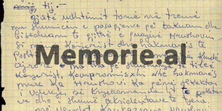 “Shoku Jorgji Pando i tha Kolonel Cibikinit, se po të jetë nevoja dhe me thikë nëpër dhëmbë do ta…”/ Prishja e marrëdhënieve me Bashkimin Sovjetik në ’61-in