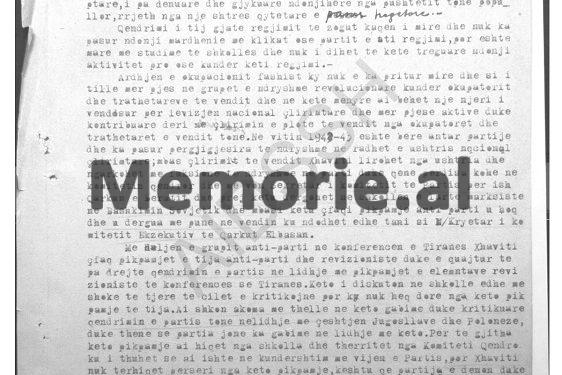 “Xhaviti thotë se udhëheqja jonë bën jetë luksoze, me makina e vila në Durrës, kurse populli…”/ Historia tragjike e komunistit disident, që vuajti 32 vite burg!