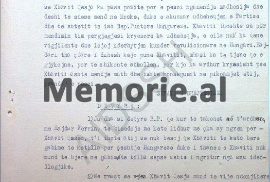 Secret Security File: “Xhavit told me that while waiting for our embassy in Moscow, Khrushchev pointed his finger at Enver…” / Eavesdropping on the communist dissident who suffered 32 years in prison!