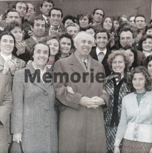 “Haxhi Lleshi stayed in the kitchen and refused to meet Enver, when he