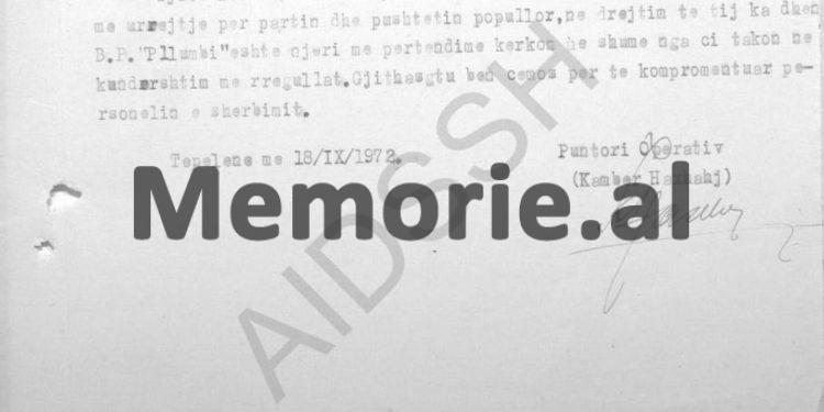 “Xhavit Qesja ka thënë se e gëzon fakti për masat që janë marrë nga udhëheqja, pasi tani do ngrihet rinia dhe inteligjenca për të…”/ Raporti i agjentit në burgun e Burrelit