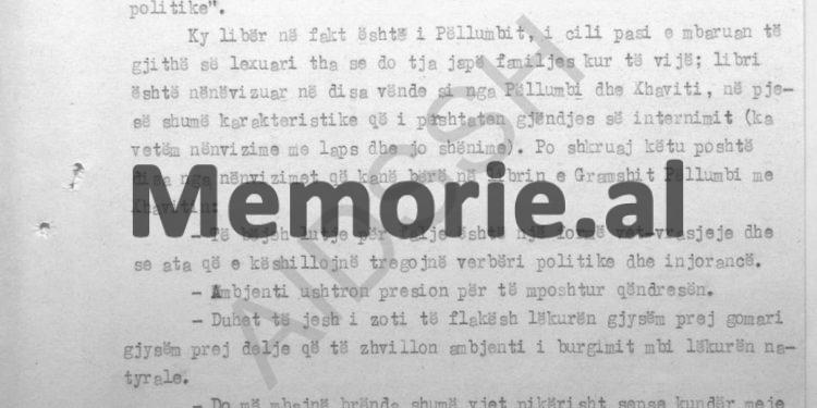 “Duke lexuar lajmin ku thuhej se Partia Komuniste e Kubës dënonte deklaratat e jugosllavëve për Konferencën e Parisit, Pëllumb Dishnica, tha…”/ Përgjimet e Sigurimit në Ishullin e Zvërnecit