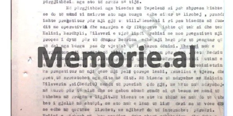 “Xhavit Qesja ka thënë se e gëzon fakti për masat që janë marrë nga udhëheqja, pasi tani do ngrihet rinia dhe inteligjenca për të…”/ Raporti i agjentit në burgun e Burrelit