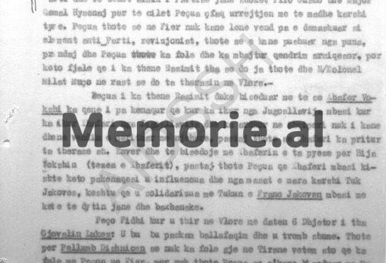 “Gjovalin Luka thotë se: Partia e Punës Shqipërisë, kërkon sot Kosovën që ta djeg dhe të vuaj edhe populli i saj, si ai i Shkodrës…”/ Përgjimet në Ishullin e Zvërnecit