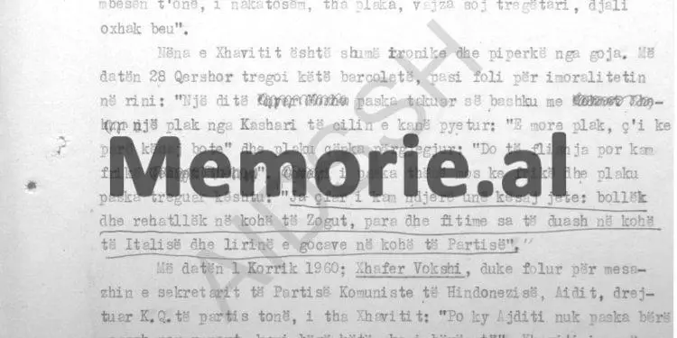 “Duke lexuar lajmin ku thuhej se Partia Komuniste e Kubës dënonte deklaratat e jugosllavëve për Konferencën e Parisit, Pëllumb Dishnica, tha…”/ Përgjimet e Sigurimit në Ishullin e Zvërnecit