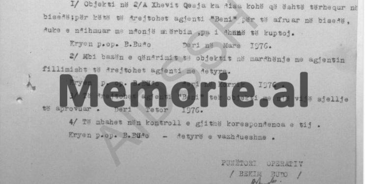 “Xhaviti tha se, fakti që këta u detyruan të arrestojnë Beqir Ballukun dhe gjeneralë e kolonelë ‘Heronj të popullit’, tregon se udhëheqja…”/ Përgjimet në burgun e Burrelit në ’76-ën