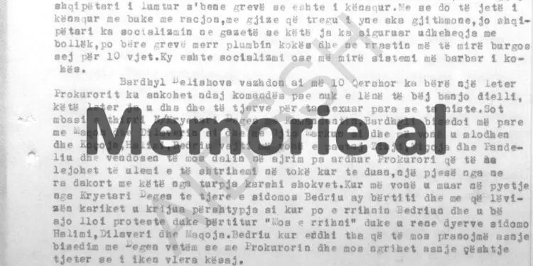 “Maqo tha se, Koço Tashko e vuri Enverin në krye të Partisë, edhe pse ai s’ishte fare…”/  Përgjimet e “Pëllumbi”-t në burgun e Burrelit