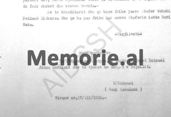 “Gjovalin Luka thotë se: Partia e Punës Shqipërisë, kërkon sot Kosovën që ta djeg dhe të vuaj edhe populli i saj, si ai i Shkodrës…”/ Përgjimet në Ishullin e Zvërnecit