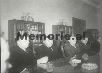 Enver’s accusations: “Together with the English trucks of 3 million dollars bought by Kiço Ngjela, agents of…” The 7th Plenum, May ’75, brought us, when Hoxha “discovered the hostile groups”!