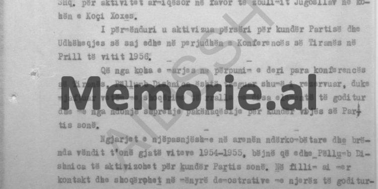 “Xhavit Qesja, Pëllumb Dishnica dhe Maqo Çomo, presin me padurim rrëzimin e pushtetit dhe të tre ngritën dolli për…”/ Përgjimet e “Shkëlzenit” në kampin e Zvërnecit