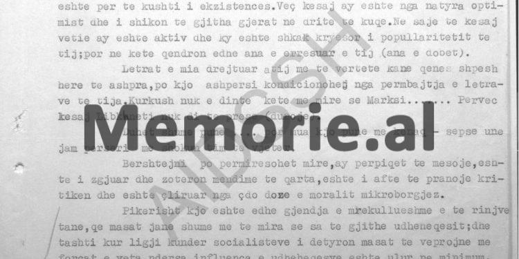 “Ju lutemi të shikohen nga Laboratori Qendror i Kriminalistikës, shënimet e koduara që Xhavit Qesja ka shkruar në librat që do i dërgonte…”/ Raporti i oficerit të Sigurimit