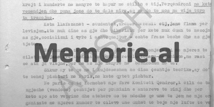 “Ju lutemi të shikohen nga Laboratori Qendror i Kriminalistikës, shënimet e koduara që Xhavit Qesja ka shkruar në librat që do i dërgonte…”/  Raporti i oficerit të Sigurimit