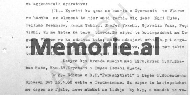 “Avdulla Sallaku me Xhavit Qesen shprehen: ‘në dhomë ka spiunë dhe na spiunojnë’, duke i mbajtur sytë në drejtim të…”/ Përgjimet në burgun e Burrelit nga agjenti