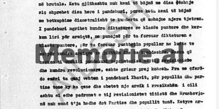 Gjyqi ndaj disidentit: “Ngjarjet në Moskë, Poloni dhe Hungari, më bënë të shkëputem prej jush e tani e ndjej veten të…”/ Akt-akuza ndaj të pandehurit Xhavit Qesja, Tiranë 1967