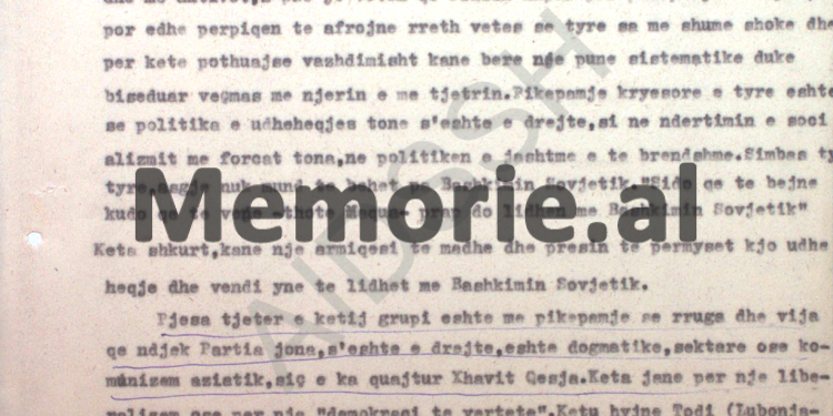 “I penduari’ raporton se; ushtarakët Muhamet Prodani, Abaz Fejzo, Vaskë Gjino dhe Andon Sheti, janë armiqtë më të tërbuar, sepse…”/ Përgjimet në burgun e Burrelit, tetor ‘84