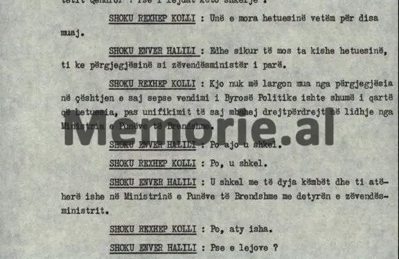 “Shoku Veli, na thuaj se si është ajo puna e armës bastun me dylbi, që u prodhua për armikun Mehmet Shehu…”?! / Plenumi i 5-të, tetor ’82, kur “kryqëzohej” ministri Hazbiu