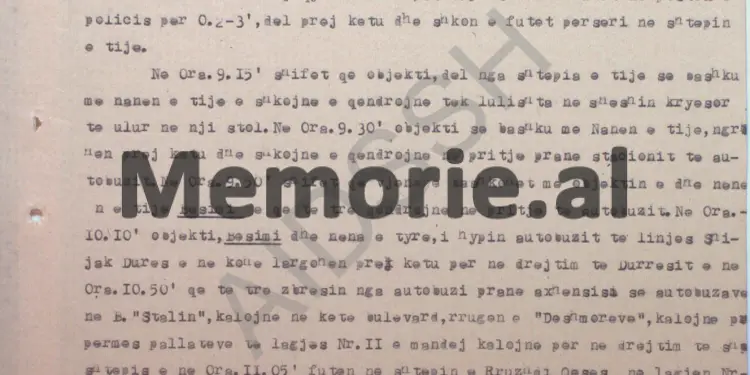 “Lëvizjet, takimet dhe bisedat e të internuarit Xhavit Qesja me vëllanë, Besimin dhe…”/ Raporti i shefit të Sektorit të Vëzhgimit të Degës së Brendshme të Durrësit, Ilia Bardhi