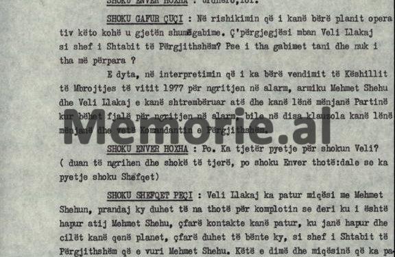 “Një ditë, Kadriu më pyeti; more shoku Enver, mos rri më në atë vend të studios në shtëpi, pasi ndonjë me pushkë…”/ Plenum i 5-të, tetor ’82, kur “kryqëzohej” ministri Hazbiu