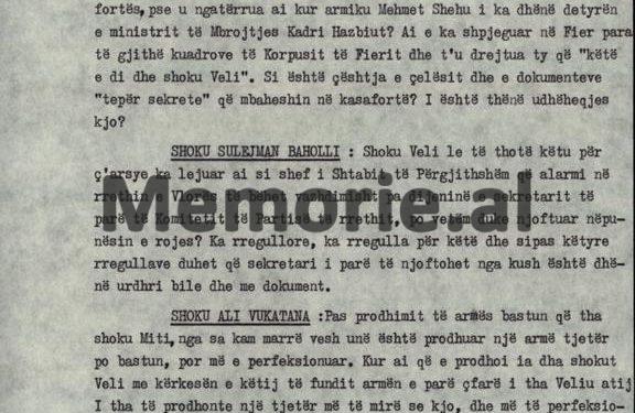 “Një ditë, Kadriu më pyeti; more shoku Enver, mos rri më në atë vend të studios në shtëpi, pasi ndonjë me pushkë…”/ Plenum i 5-të, tetor ’82, kur “kryqëzohej” ministri Hazbiu