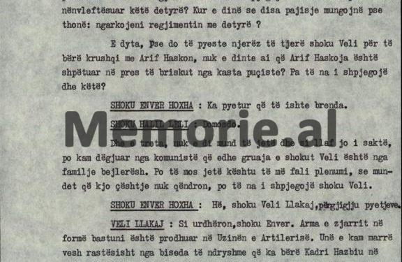 “Një ditë, Kadriu më pyeti; more shoku Enver, mos rri më në atë vend të studios në shtëpi, pasi ndonjë me pushkë…”/ Plenum i 5-të, tetor ’82, kur “kryqëzohej” ministri Hazbiu