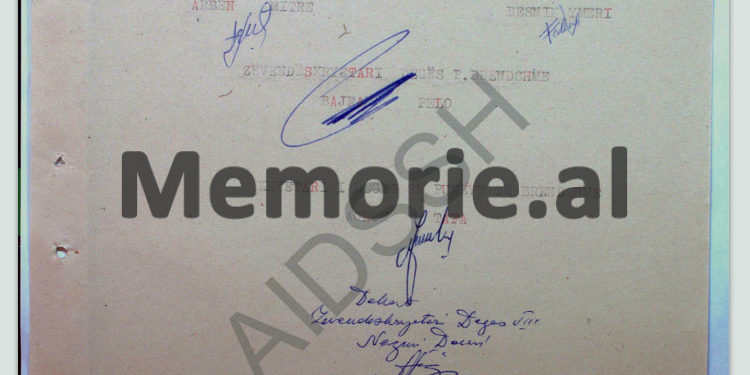 “We propose the arrest of the internee Xhavit Qesja, because in the letter sent to the main leader of the Party, he…” / Report of the Chairman of the Durrës Branch, March ‘87