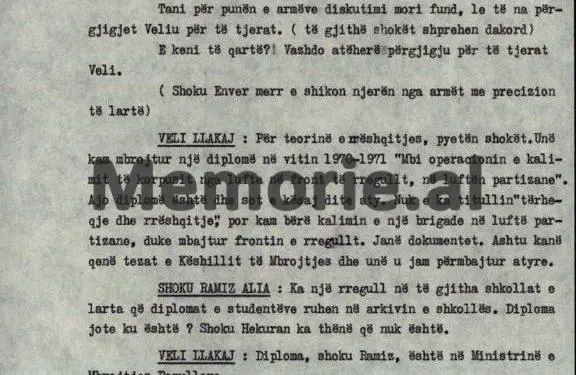 “Ju propozojmë arrestimin e të internuarit Xhavit Qesja, pasi në letrën dërguar udhëheqësit kryesor të Partisë, ai…”/ Relacioni i Kryetarit të Degës së Brendshme të Durrësit, mars ‘87