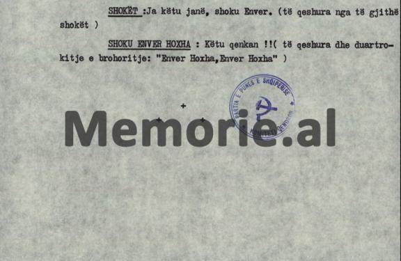 Enver Hoxha: “We have not seen an enemy like Kadri Hazbiu, but the latter surpassed the others…” / 5th Plenum, October ’82, when Minister Hazbiu was “crucified”