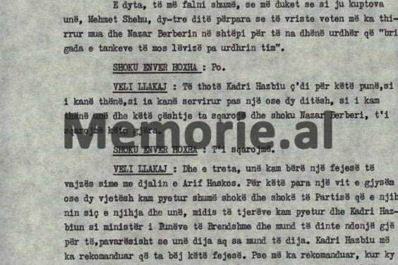 “Jo Kadri, Mehmeti më thirri, jo për tanket e Saukut, por për nusen e djalit që takoi francezin te…”/ Plenum i V-të, tetotor ’82, kur “kryqëzohej” ministri Hazbiu!