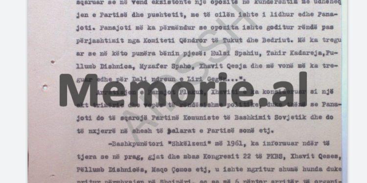 “Kur Xhavit Qesja mësoi se familja Popa u fut në ambasadën italiane në Tiranë, erdhi në qejf dhe me Edip Ohrin e Kiço Ngjelën…”/ Përgjimet në burgun e Burrelit, nëntor ’86