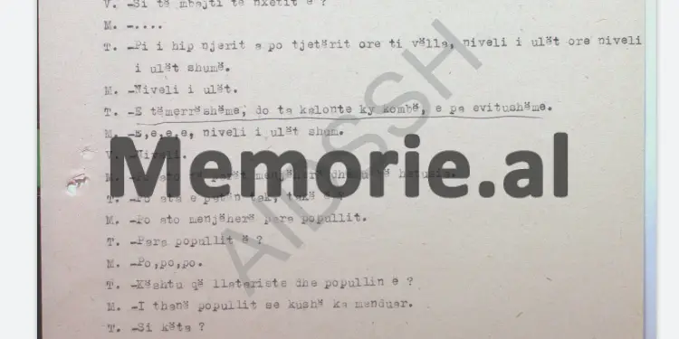 “Xhaviti, Lubonja, Maqo, Bardhyli dhe Vaska, dëgjuan vetëm fjalimin e Presidentit dhe kur isha fjala e Komandantit të Përgjithshëm, ata…”/ Përgjimet në burgun e Burrelit, korrik ‘83