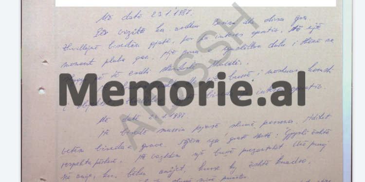 “Në Shijak kemi elementin anti-parti, Ernest Jakova, me anë të ‘Drini’-t, të shikohet nëse Xhaviti…”/ Përgjimet nga Dega e Brendshme e Durrësit, janar ‘87