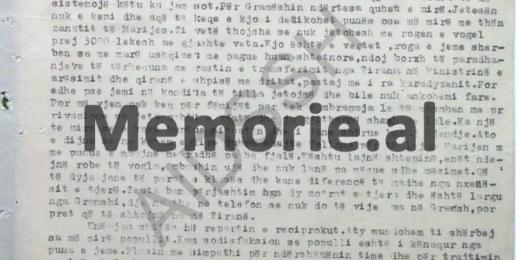 “Tuku tha se; nafta na ka lanë fukarenj, pasi shteti ynë nuk ka asnjë fitim nga ai sektor dhe kur isha në qeveri, unë…”/ Raport-survejimi i “Nuredinit”, Berat, 1955