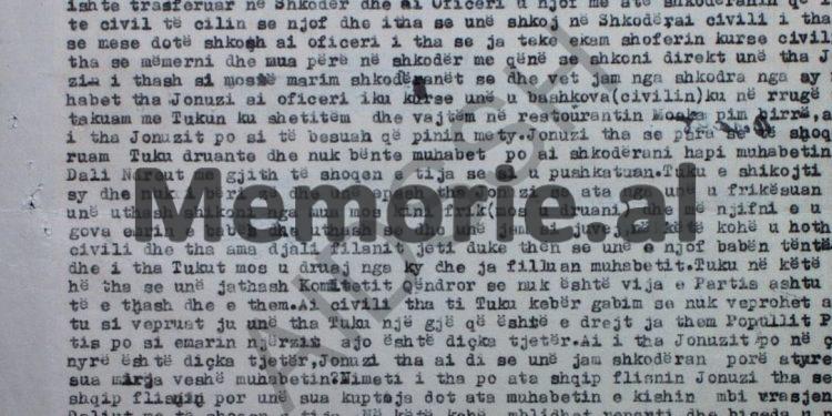 “Tuku tha se në plenumin e Beratit nuk ka pasur prapaskena, kurse Nako foli fjalë fyese për Enverin duke thënë…”/ Raport-survejimi i “Vigjilencës”, Berat ‘57