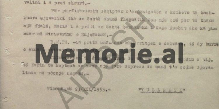 “Kur Liri Belishova kishte thirrur të shoqen e Tukut dhe e kishte provokuar, ajo e kishte nxjerrë përkrahu jashtë, duke…”/ Raporti i Punëtorit Operativ, Halim Xhelo