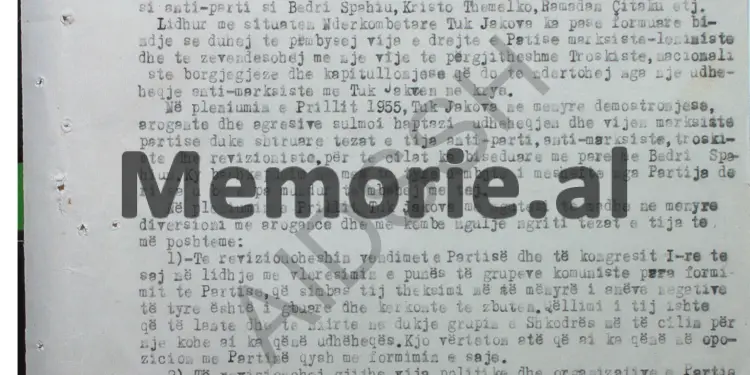“Tuk Jakova kishte si qëllim që të rrëzonte udhëheqjen e Partisë dhe të dilte vetë …”/ Dokumentet e panjohura të ish-Sigurimit të Shtetit, për zëvendësin e Enver Hoxhës!