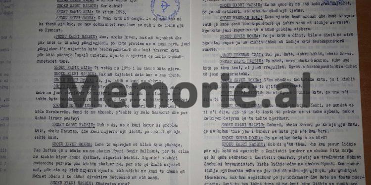 “Këndoje tani ti Haxhi, listën e bashkëpunëtorëve të Sigurimit në radhët e oficerëve të Ushtrisë, me emrat, pseudonimet dhe…”/ Mbledhja e Byrosë, shtator ‘82
