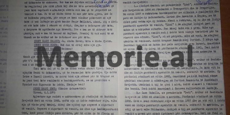 “Këndoje tani ti Haxhi, listën e bashkëpunëtorëve të Sigurimit në radhët e oficerëve të Ushtrisë, me emrat, pseudonimet dhe…”/ Mbledhja e Byrosë, shtator ‘82