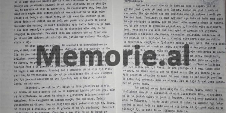 “Ne ua dhamë vetë çekëve vëllanë e Nako Spiros, por ata e bënë për vete, e rekrutuan dhe ai u arratis me djalin e…”/Akuzat e Ramiz Alisë në mbledhjen e Byrosë, shtator ‘82