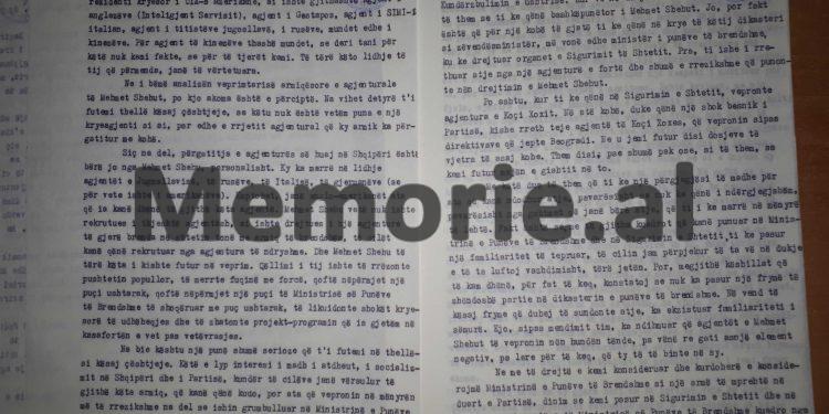 “Jo Sigurimi, por Partia zbuloi puçistët e Ballukut, sabotatorët e Këllezit, të artit e kulturës me Paçramin, Lubonjën e Kadarenë…”/ Dokumenti ‘Tepër sekret’, mbledhja e Byrosë, e ’82-it