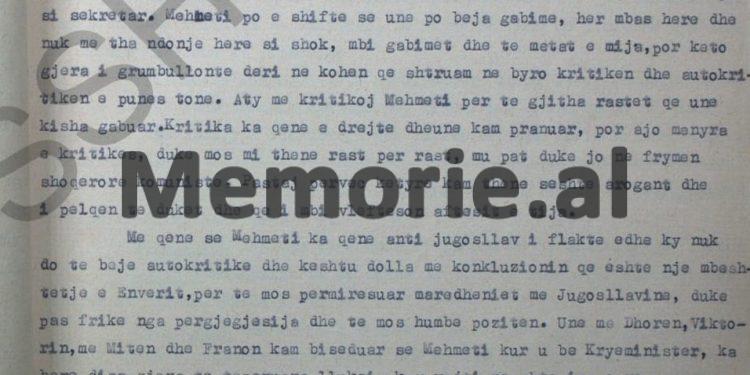 “Unë i kam thënë Dhora Lekës e Viktor Stratobërdhës, se Enver Hoxha është dinak dhe demagog, pasi ai kishte marrëdhënie intime me…”/ Deponimet e Tuk Jakovës, janar ‘58
