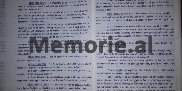 “Përveç arsyeve të tjera, që thuhen në autokritikën time, dy kanë qenë shkaqet themelore, që më bënë mua të…”/ Mbledhja e Byrosë, 17 dhjetor ‘81