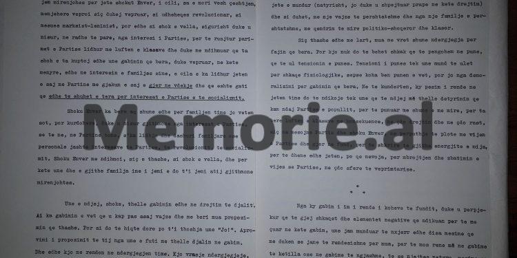 Autokritika e dytë e Mehmet Shehut: “I jam për jetë mirënjohës shokut Enver që s’më la të gaboja dhe familja ime është gati që…”/ Dokumenti ‘Tepër sekret’ 14 nëntor ‘81